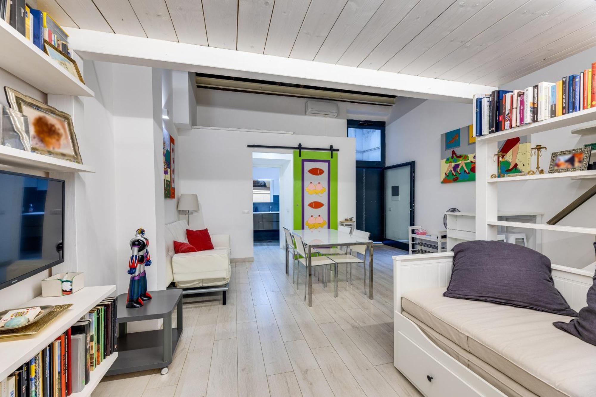 Rome Historic Center Cozy Loft Apartment Luaran gambar