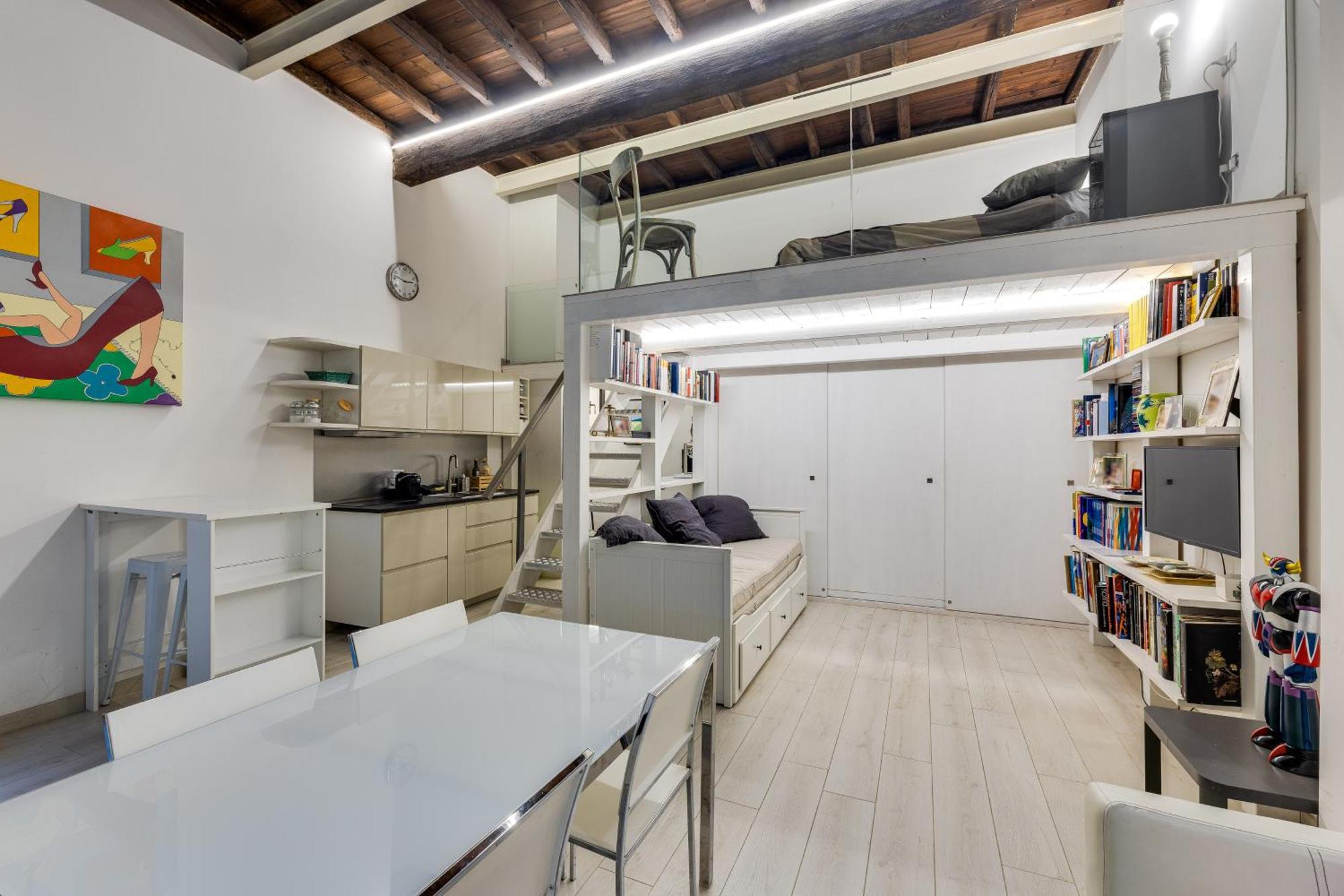 Rome Historic Center Cozy Loft Apartment Luaran gambar