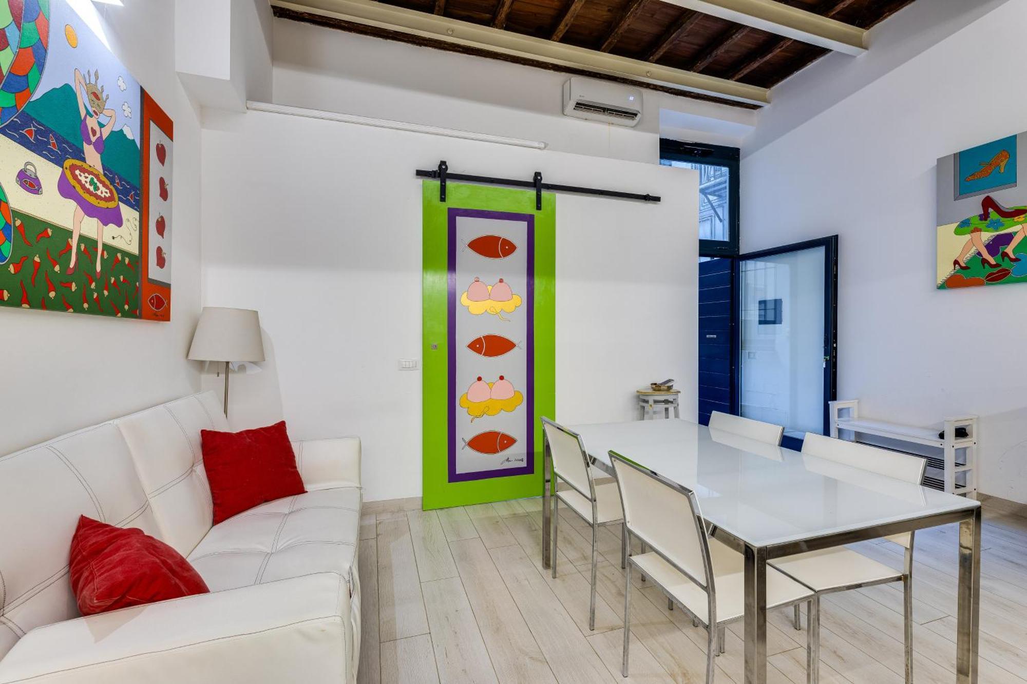 Rome Historic Center Cozy Loft Apartment Luaran gambar