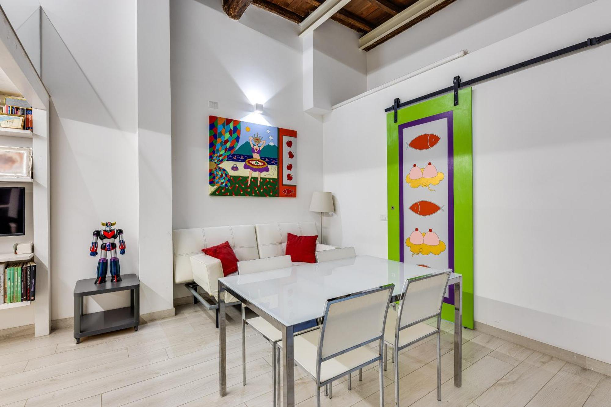 Rome Historic Center Cozy Loft Apartment Luaran gambar