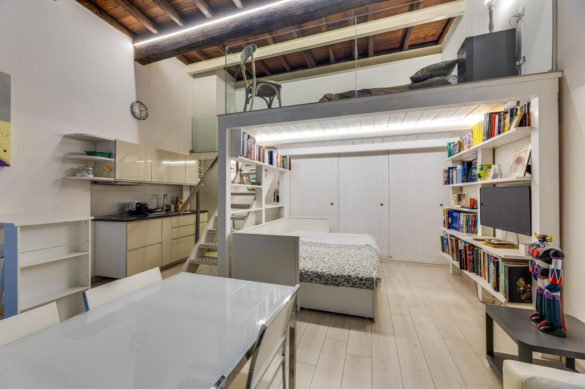 Rome Historic Center Cozy Loft Apartment Luaran gambar
